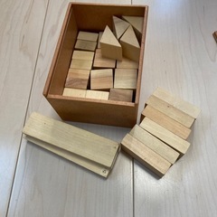 幼稚園積み木の画像