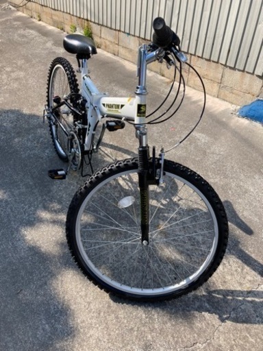 ＭTB 比較的美品タイヤサイズ26×1.95 Vブレーキ3×6段変速リヤサスペンション