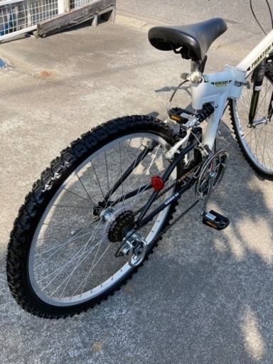 ＭTB 比較的美品タイヤサイズ26×1.95 Vブレーキ3×6段変速リヤサスペンション
