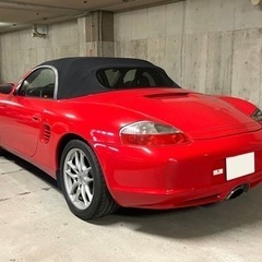 [程度良好]車検R5/9・左H・5MT・ポルシェ986ボクスター 2.7・2004y最終型・左ハンドル・5MT・ポルシェセンター整備多数の画像