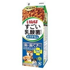 【犬用】いなば すごい乳酸菌 クランキー 牛乳パック お魚味