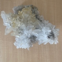 パワーストーン　水晶クラスターの画像