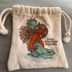 Hawai限定john masters organics巾着