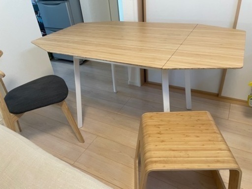 IKEA テーブル　チェア　スツール