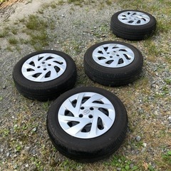 185/60/R15 カローラフィールダー純正ホイール　アクア　...