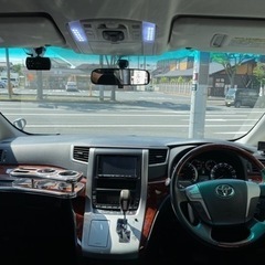 ヴェルファイア　2.4Zプラチナセレクション　エアロ　車高調　20インチアルミの画像