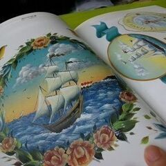 トールペイントの本　4冊まとめての画像
