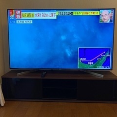 SONY 4Ｋ　液晶テレビ　65型　テレビ台付き