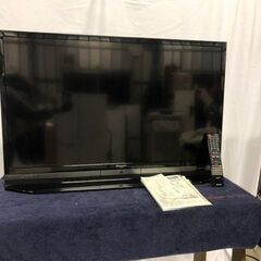 SHARP　AQUOS　40V型液晶テレビ　ブルーレイ内蔵　HDD内蔵　2015年製