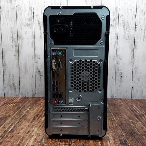 【動作確認済】MICRNICS デスクトップPC Windows10 新品 SSD240GB＋HDD 500GB メモリ 8GB Intel Corei3-3220 3.30GHz パソコン