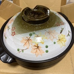 土鍋、カセットコンロ