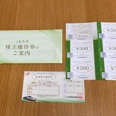 JR九州　株主優待券
