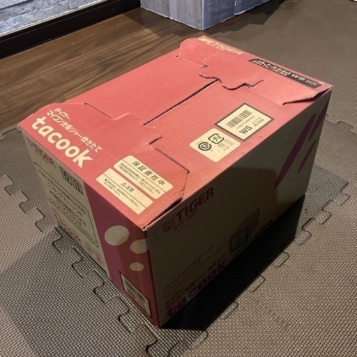 新品　タイガーマイコン炊飯ジャー炊きたて
