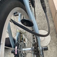 折りたたみ自転車の画像