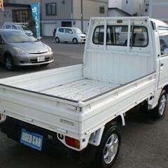 5/28 売約済みです！走行5.2万キロ！スバルサンバートラック！ＳＴＤ4ＷＤ！車検2年付！パートタイム4ＷＤ！5ＦＭＴ！外装錆少ない！予備検査済みですぐ乗れます！支払い総額が24万円です！の画像
