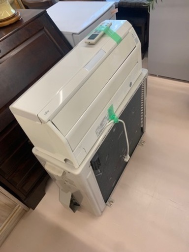 富士通 エアコン 単相200V 大型 14畳目安 冷房4.0kw 暖房5.0kw リモコン付 AS-S401KS2 美原店