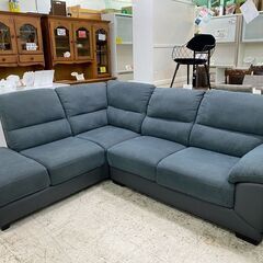 【愛品館 江戸川店】ニトリ カウチソファ ID：156-018527-007