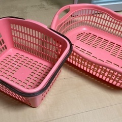 カゴ　2点