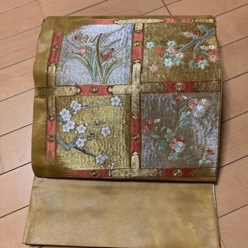 訪問着（未着用躾付き）+袋帯（美品）