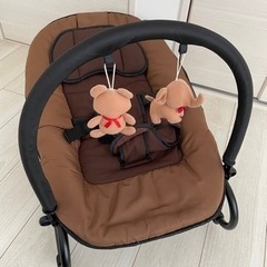 アップリカ　ココネル　ベビーベッド＆バンボ＆バウンサーの画像