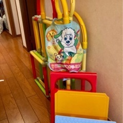ジャングルジム　ワンワンとうーたん♪ おりたたみロングスロープジムの画像
