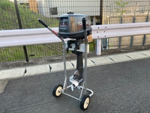TOHATSU トーハツ 小型船舶用 船外機 ５馬力 綺麗