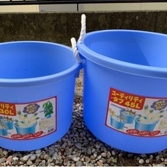 【美品】タブ（樽）2つ