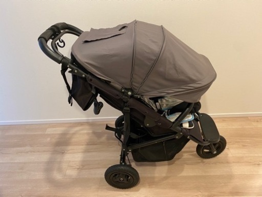 Airbuggyベイビーカー  専用レインカバー　着き