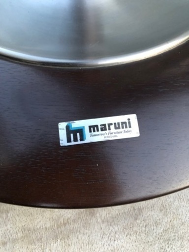 maruni コートハンガー ポールハンガー 帽子掛け 傘立て マホガニー