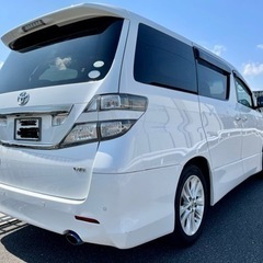 極美車！ヴェルファイア3.5Z!車検ロング！両側パワスラ！純正デカナビ！ETC!の画像