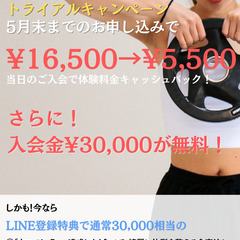 【5/31までの申込でモニター料金適用】整えてから、鍛える珍しい...
