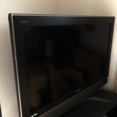 決まりました　液晶テレビAQUOS37型の画像
