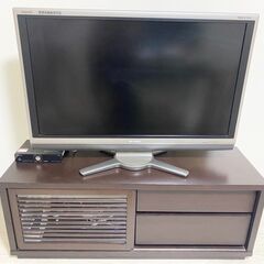 【美品】SHARP テレビ アクオス AQUOS LC-40AE6 40型 2009年製 テレビ台付