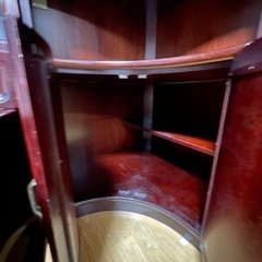 オシャレな大川家具キッチンリビング収納食器棚！（60万相当）の画像