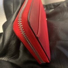 コーチ スヌーピー 赤 レッド 長財布 新品 タグ付き