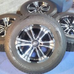 4WD 冬 17インチ☆ニトロ☆ランクル プラド パジェロ ハイ...