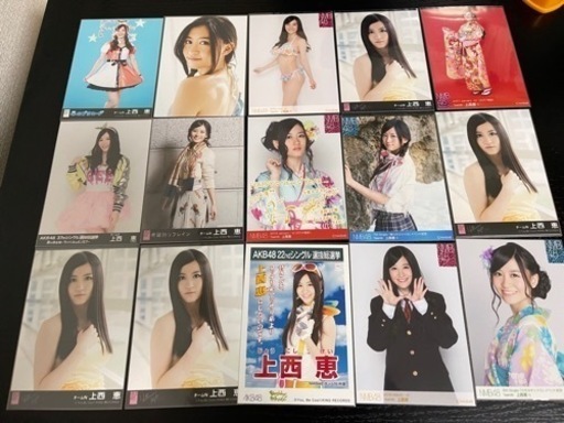 NMB48 上西恵生写真 約65枚まとめ売り バラ可能