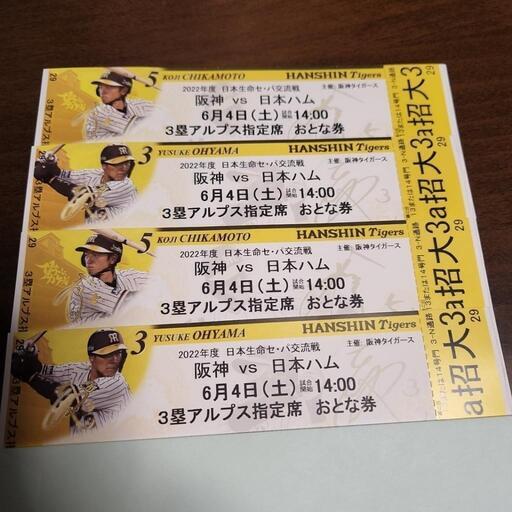 セ・パ交流戦　阪神対日本ハム