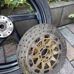 アプリリア　RS250 フロントホイール　手渡し限定の画像