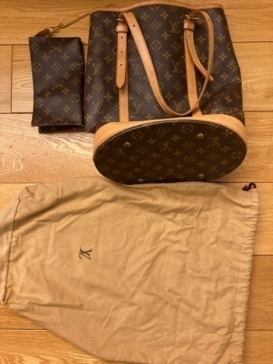 ルイヴィトン　バケツバッグ　廃番　ポーチ付き