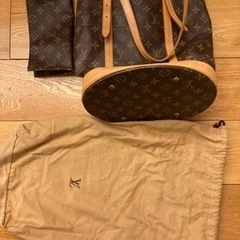 ルイヴィトン　バケツバッグ　廃番　ポーチ付き