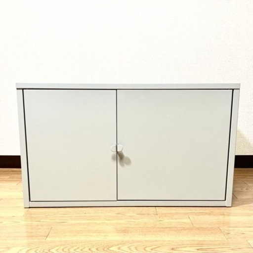IKEA LIXHULT リックスフルト キャビネット グレー (kj) 杉並の収納