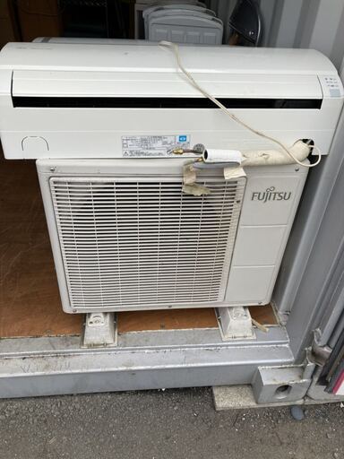 富士通 ルーム エアコン AS-J22A ポンプダウン済み リモコン付き ルームエアコン FUJITSU 富士通ゼネラル エアコン2.2kw