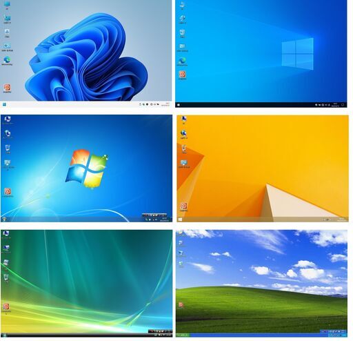 マルチブートノート (XP Vista 7 8.1 10 11)NEC Lavie LL370M