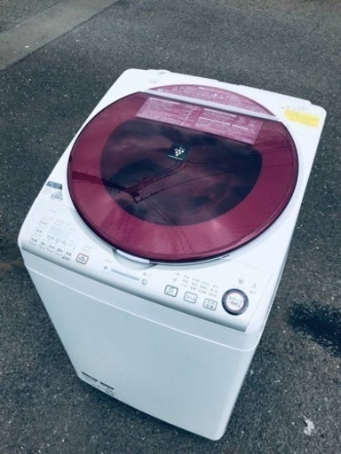②ET400番⭐️8.0kg⭐️ SHARP電気洗濯乾燥機⭐️