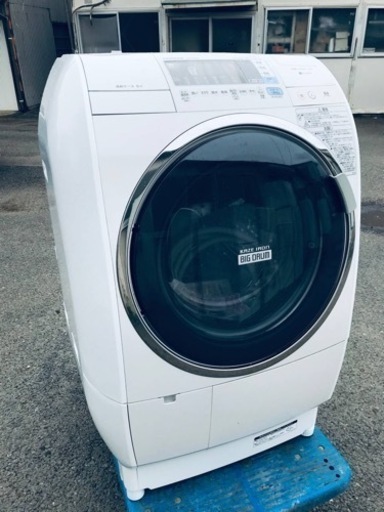 ②ET424番⭐️ 9.0kg⭐️日立ドラム式電気洗濯乾燥機⭐️