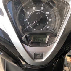 リード 2020年式　　今日明日に買ってくれる人問い合わせ下さい。事故車　JF45 27日の画像