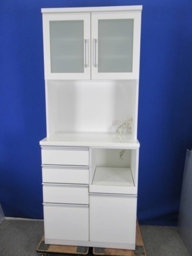 食器棚　ニトリ KRISNA80KB WH