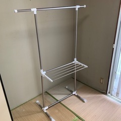 決まりました！あげます！室内用物干し