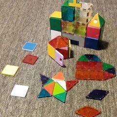 ピタゴラス　マグネットブロック　77枚の画像